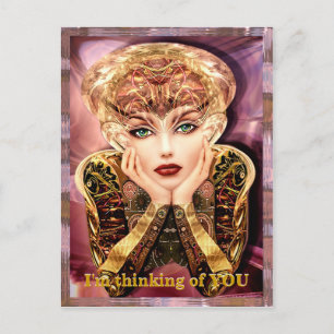 Cyborg Instalator Anpassade Postcard Vykort