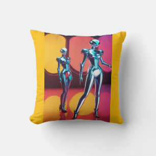 Cyborg Party Girls III Kudde