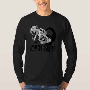 Cyborg Rex Med Jetpack Ingen Tyngdkraft Mer T Shirt
