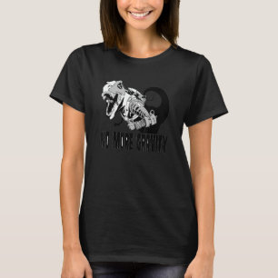 Cyborg Rex med Jetpack utan större skärpa T Shirt