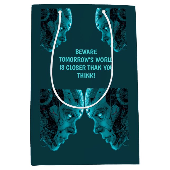 CYBORG ROBOTISK HUVCykelstrumpor (Framsidan)