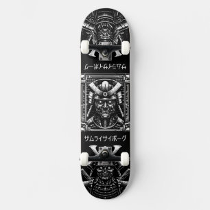 Cyborg Samurai Mini Skateboard Bräda 18,5 Cm