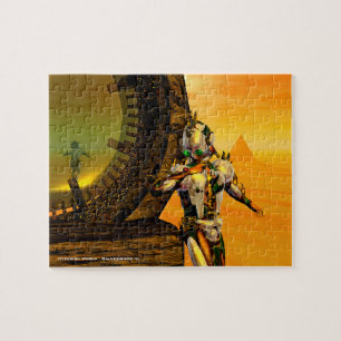 CYBORG TITAN,DESERT HYPERION Science fiction Scifi Pussel