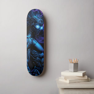 Cyborg Warrior Mini Skateboard Bräda 18,5 Cm