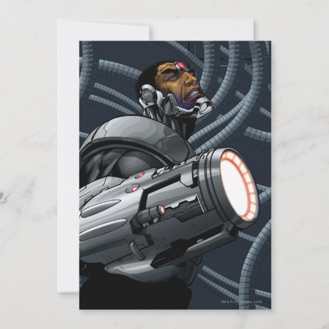 Cyborg & Weapon Bust (Framsida)