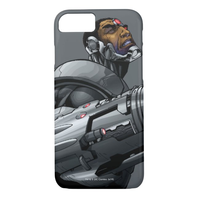 Cyborg & Weapon Bust 2 Case-Mate iPhone Skal (Baksida)