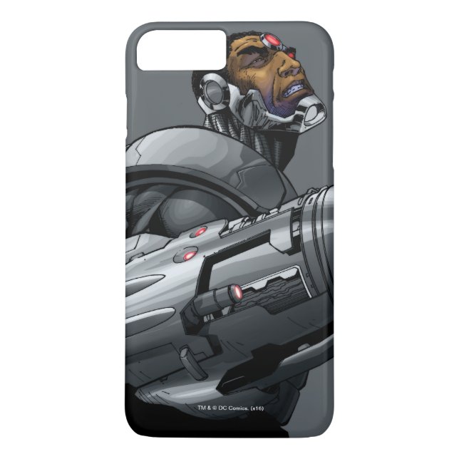 Cyborg & Weapon Bust 2 Case-Mate iPhone Skal (Baksida)