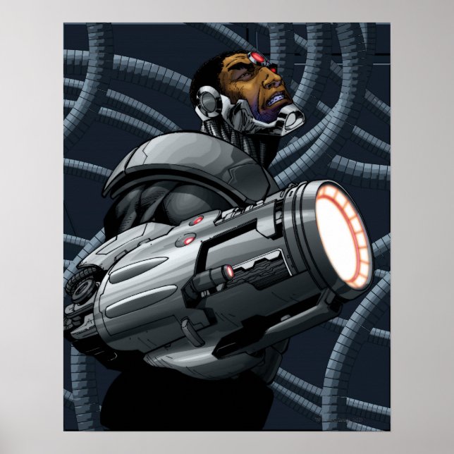 Cyborg & Weapon Bust Poster (Framsidan)