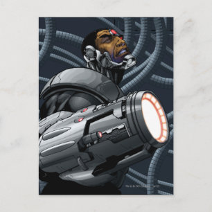 Cyborg & Weapon Bust Vykort