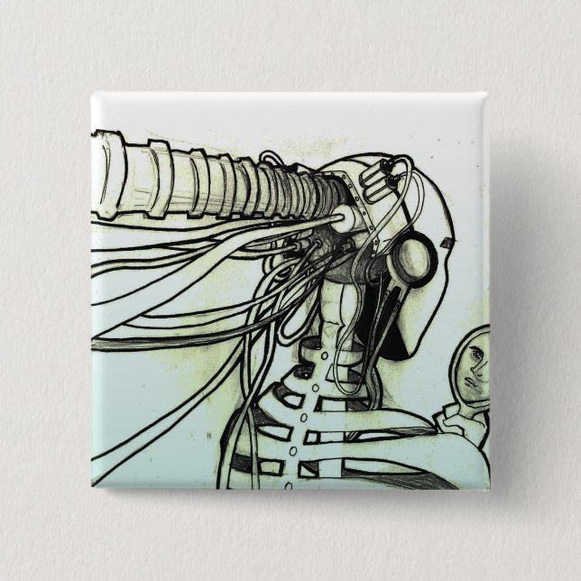 Cyborgen knäppas knapp (Framsida)