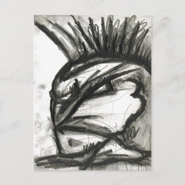 cyborgknight vykort (Framsida)