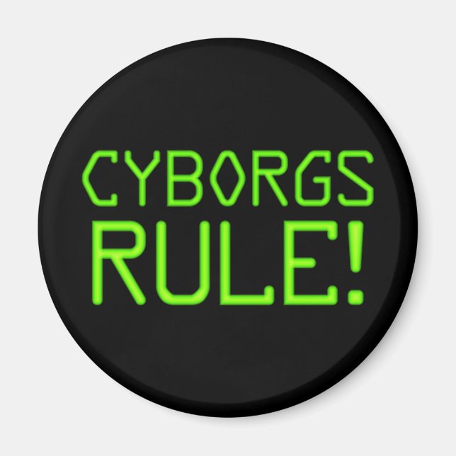 Cyborgs Rule! Magnet (Framsidan)