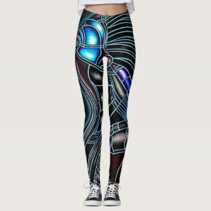 Cyborgskelett Leggings