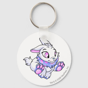Cybunny blått nyckelring