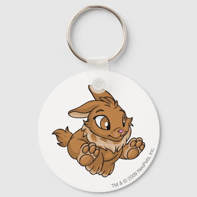 Cybunny Brown Nyckelring (Framsida)