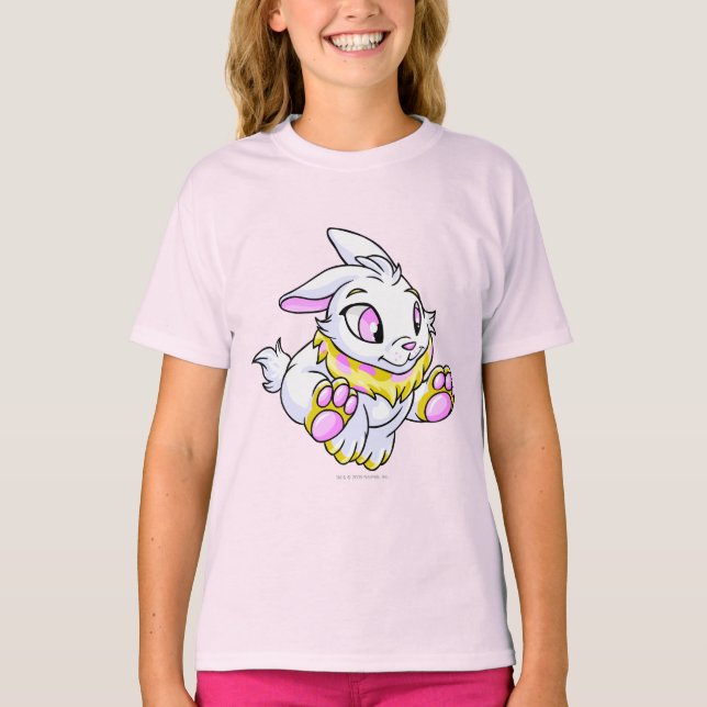 Cybunny Gult Tee Shirt (Framsida)