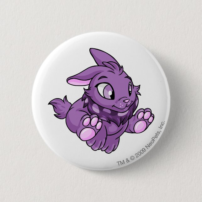 Cybunny lilor knapp (Framsida)