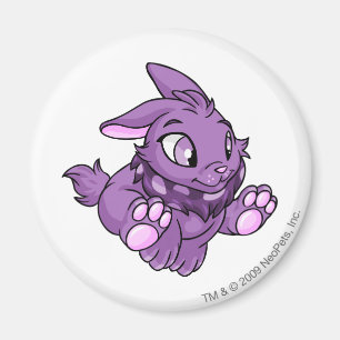 Cybunny lilor magnet