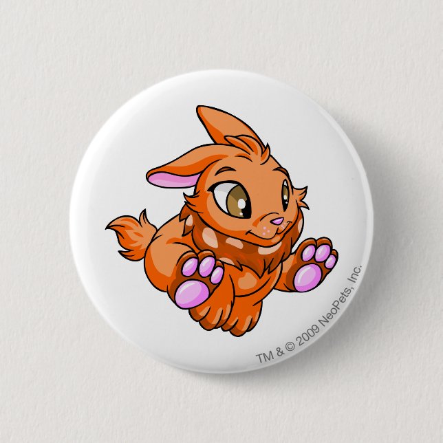 Cybunny orange knapp (Framsida)