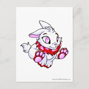 Cybunny Red Vykort