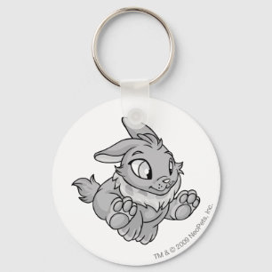 Cybunny Silver Nyckelring