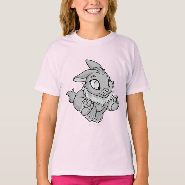Cybunny Silver T Shirt (Framsida)