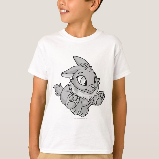 Cybunny Silver Tee Shirt (Framsida)