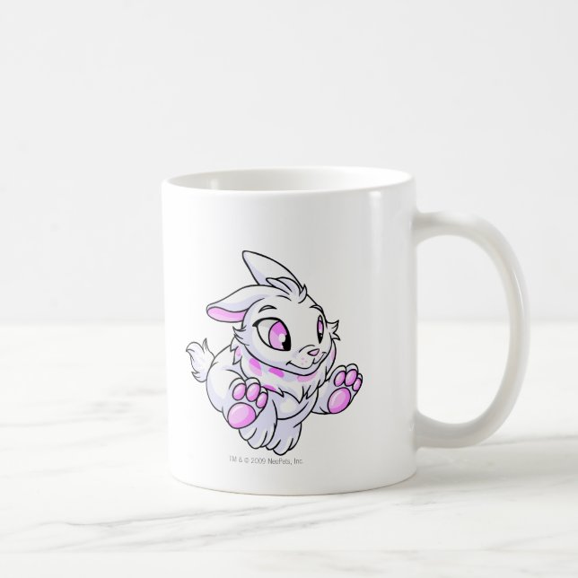 Cybunny vit kaffemugg (Höger)
