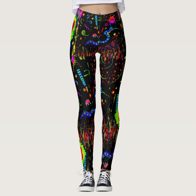 Cyclamen Leggings (Framsida)