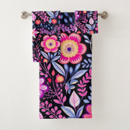 Cyclamen Vår blommor Mönster