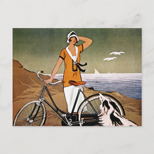 Cycle Ad, 1925 Vykort (Framsida)