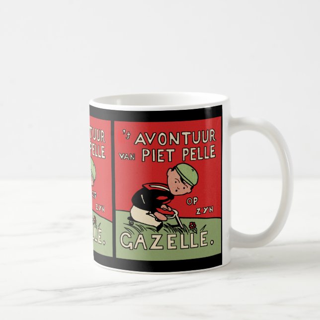 Cycle Äventyr i Piet Pelle Kaffemugg (Höger)