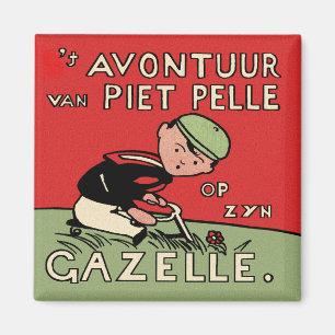 Cycle Äventyr i Piet Pelle Magnet