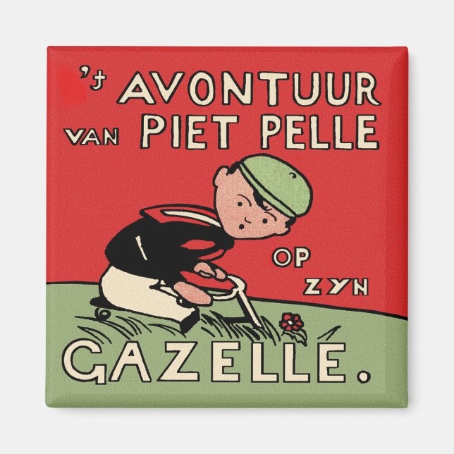 Cycle Äventyr i Piet Pelle Magnet (Framsidan)