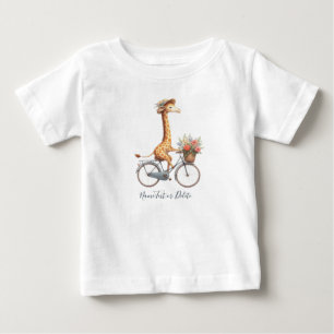 Cycle Bicycle Giraffe T-Shirt