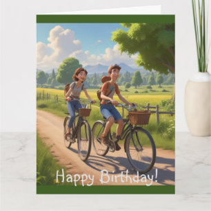 Cycle Birthday Kort