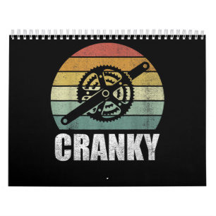 Cycle Cranky-gåvor cykling Älskare Cranky Kalender