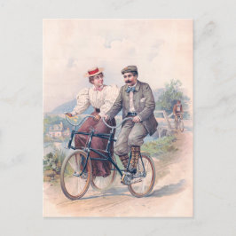 Cycle Elopement, 1896 Vykort