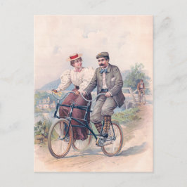 Cycle Elopement, 1896 Vykort