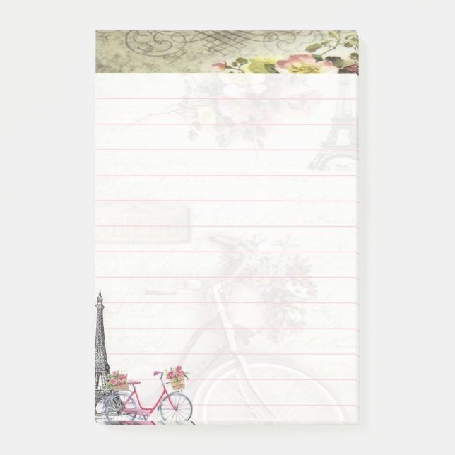 Cycle i Paris Post-it Block (Framsida)