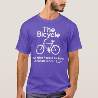 Cycle Ich hate cyclists Street Terrorists T Shirt