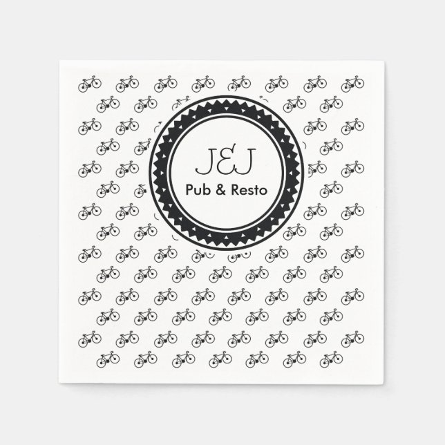 Cycle Mönster Pappersservett (Framsidan)