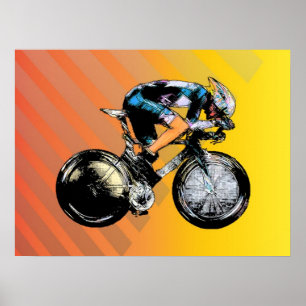 Cycle Racer Poster