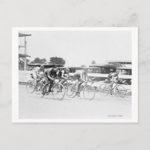 Cycle Tävling i Washington DC-fotot Vykort