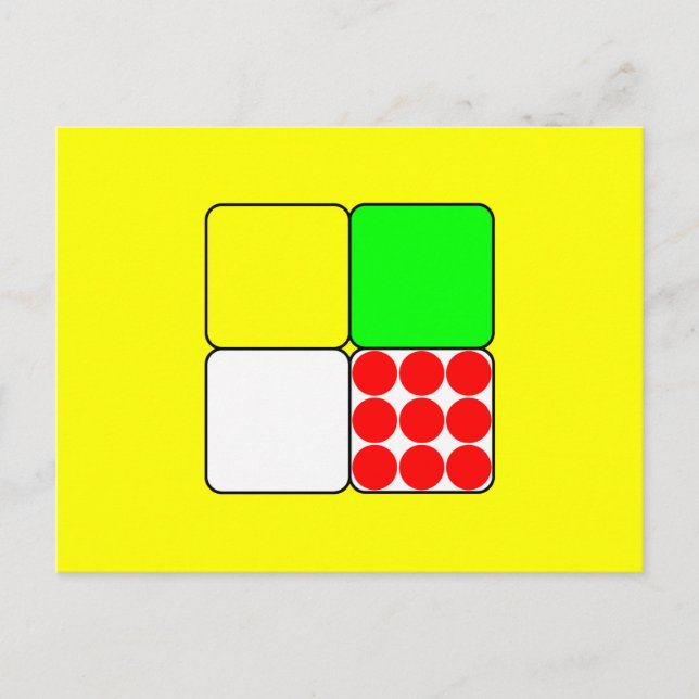 Cycle Tävling Jerseys 3 Gult Vykort (Framsida)