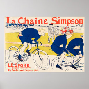 Cycle Tävling Poster