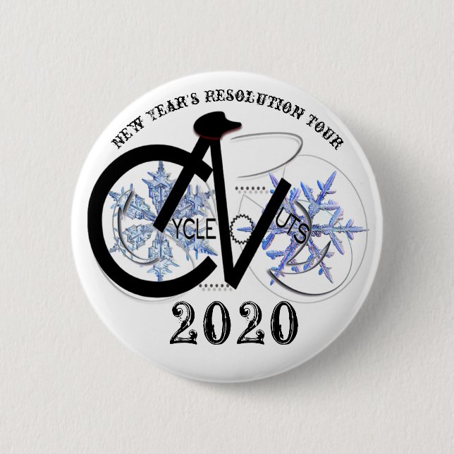 CycleNuts nyårslösning Tour 2020-knapp Knapp (Framsida)