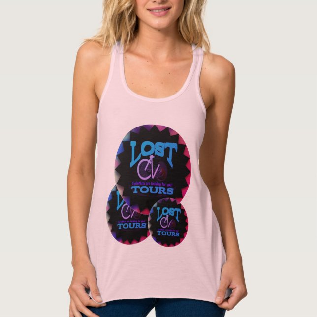 CycleNuts Triple Borttappad Sleeveless Shirt Linne Med Racerback (Framsida)