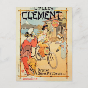 Cycles Clement Pre Saint-Gervais Vykort