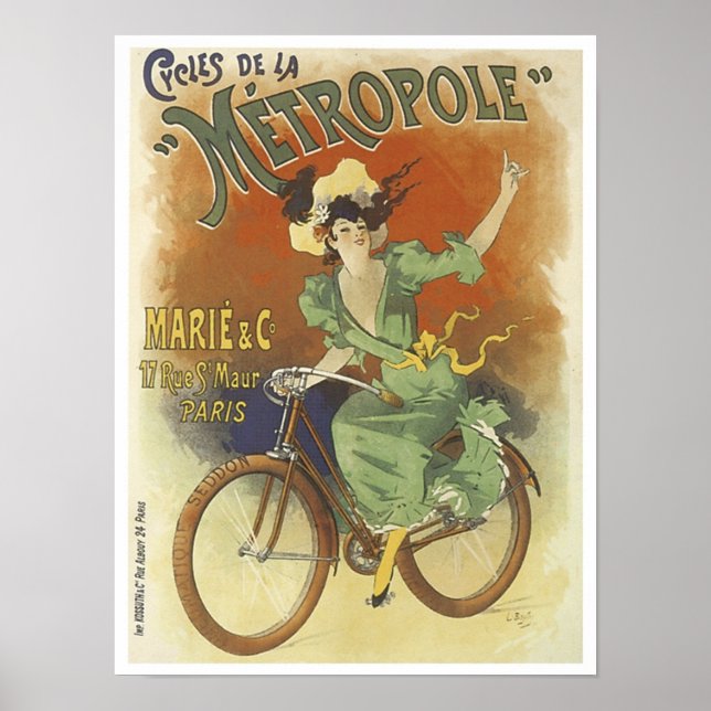 Cycles de la Metropole Poster (Framsidan)